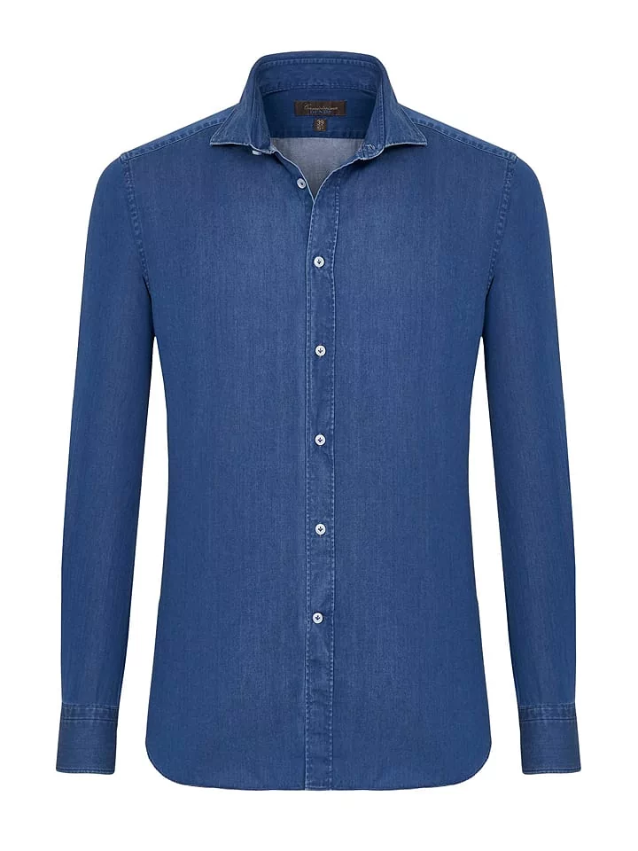 Camicissima Koszula Slim Fit w kolorze granatowym Ceny i
