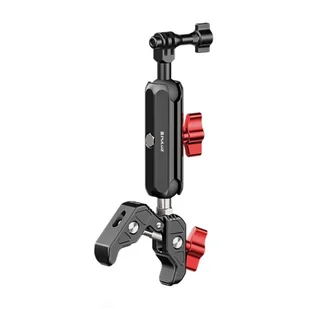 Uchwyt motocyklowy PULUZ do kamer sportowych (m.in Osmo Action 5 Pro, Insta360 X5 / X4 / X3)(PU3211) Puluz - Paski, szelki, uprzęże foto - miniaturka - grafika 1