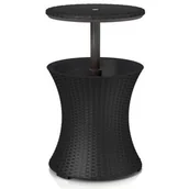 Stoły ogrodowe - KETER Pojemnik na lód Polirattan Antracyt 17194548 17194548 - miniaturka - grafika 1