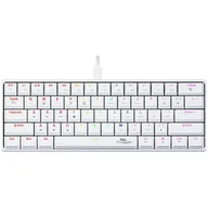 Klawiatury - FROGGIEX Polar Strike FX-PC-K1-W RGB Biały - miniaturka - grafika 1