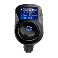 Transmitery FM - Tellur FMT-B3 nadajnik Bluetooth FM, czarny - miniaturka - grafika 1