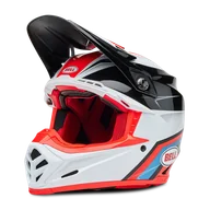 Kaski motocyklowe - Kask Cross Bell Moto-9S Flex CzerwonyL - miniaturka - grafika 1