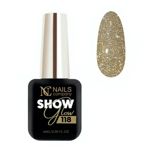 NC Nails, Lakier hybrydowy Show Glow 118, 6 ml - Lakiery hybrydowe - miniaturka - grafika 1