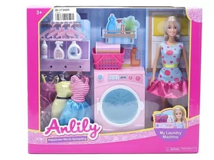 Lalka z pralką 541986 ADAR - Lalki dla dziewczynek - miniaturka - grafika 1