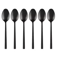 Zestawy sztućców - Kulig Komplet łyżeczek do herbaty Piano black w pudełku 29590 6 szt. - miniaturka - grafika 1