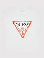 Koszulki dla chłopców - Guess T-Shirt J81I15 J1311 Biały Regular Fit - miniaturka - grafika 1