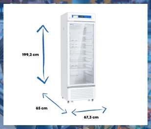 Chłodziarka farmaceutyczna YC-395L - Urządzenia medyczne - miniaturka - grafika 3