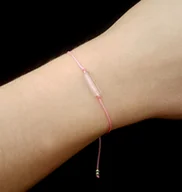 Bransoletki - Bransoletka miłosna - KWARC RÓŻOWY podłużny - naturalne kamienie - miniaturka - grafika 1