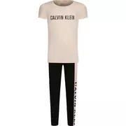 Piżamy dla dziewczynek - Calvin Klein Underwear Piżama | Regular Fit - miniaturka - grafika 1
