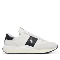 Sneakersy męskie - Sneakersy Polo Ralph Lauren 809968176001 Beżowy - miniaturka - grafika 1