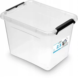 Organizer box plastikowy pojemnik pudło 2,5l - Pudła i pojemniki do przechowywania - miniaturka - grafika 1