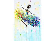 Obraz Malowanie Po Numerach Rama 40X50Cm Baletnica - Kolor