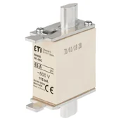 Bezpieczniki elektryczne - Wkładka topikowa nożowa NH000 GG 63 A/500V ETI - miniaturka - grafika 1