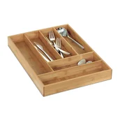 Suszarki do naczyń - Organizer bambusowy, 43 x 31 x 4,8 cm - miniaturka - grafika 1