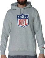 Bluzy męskie - New Era New Era NFL Generic Logo Hoodie 60416768 szary M - miniaturka - grafika 1