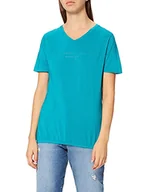 Koszulki i topy damskie - Energetics Damska koszulka Ganja 2, ciemny turkusowy, 42 - miniaturka - grafika 1