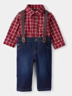 carter's 2-częściowy zestaw w kolorze granatowo-czerwonym - Body dla niemowląt - miniaturka - grafika 1