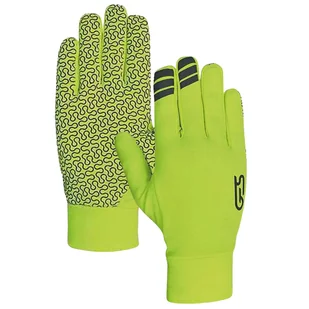 Rękawice unisex GES Guantes Springer rowerowe sportowe neonowe żółte-S - Rękawiczki rowerowe - miniaturka - grafika 1