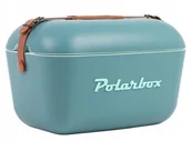 Lodówki turystyczne - Lodówka turystyczna POLARBOX morski + brąz 20L - miniaturka - grafika 1