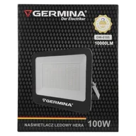 Oświetlenie warsztatowe - Naświetlacz LED 100 W 10000 lm 6400 K IP65 hera germina - miniaturka - grafika 1