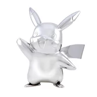 Figurki dla dzieci - Pokemon: 25th Anniversary Silver Pikachu, figurka akcji, boti - miniaturka - grafika 1