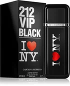 Wody i perfumy męskie - Carolina Herrera, 212 VIP Black I love New York, Woda perfumowana, 100ml - miniaturka - grafika 1