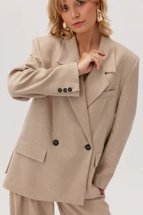 Żakiet oversize Baxter - Marynarki i żakiety damskie Żakiet oversize Baxter - Marynarki i żakiety damskie - miniaturka - grafika 1