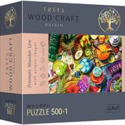 Puzzle - Trefl Puzzle drewniane 500+1 Kolorowe koktajle - miniaturka - grafika 1