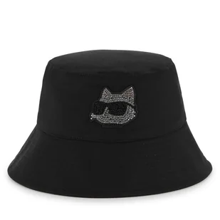 Kapelusz KARL LAGERFELD Z30397 Czarny - Czapki dla dzieci - miniaturka - grafika 1