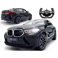 Zabawki zdalnie sterowane - Samochód Zdalnie Sterowany Rc Duże Auto Na Pilot Bmw X6 M LEDy Rastar - miniaturka - grafika 1