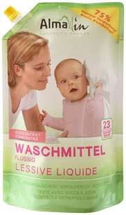 AlmaWin ALM awin środek piorący w woreczku 23 cykli prania 1500 ML Vegan płynny, Eco gwarancja, trójpak (3 X 1.5 kg) 2281 - Środki do prania - miniaturka - grafika 1