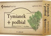 Suplementy naturalne - Xenico Pharma XENICOPHARMA TYMIANEK+PODBIAŁ 16 TABL. XP071 - miniaturka - grafika 1