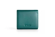 Portfele - Portfel damski Valentini Metallic 123 zielony - miniaturka - grafika 1