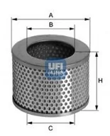 Filtry powietrza - Filtr powietrza UFI Filtry 27.069.00 - miniaturka - grafika 1