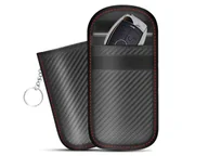 Etui na klucze - Antykradzieżowe 2x etui na klucze Alogy pokrowiec blokujący sygnał 13x8.2cm - miniaturka - grafika 1