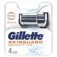 Akcesoria i części do maszynek do golenia - Gillette Skinguard Sensitive Wkłady 4szt - miniaturka - grafika 1