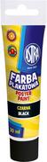 Farby i media malarskie - Astra Farby plakatowe w tubie ASTRA 30ml - czarna FA86AST - miniaturka - grafika 1