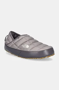 The North Face kapcie Thermoball Traction Mule V kolor szary NF0A3V1H8ON1 - Kapcie damskie - miniaturka - grafika 1