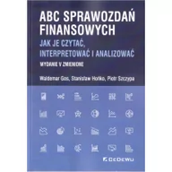 Biznes - CeDeWu ABC sprawozdań finansowych Waldemar Gos, Stanisław Hońko - miniaturka - grafika 1