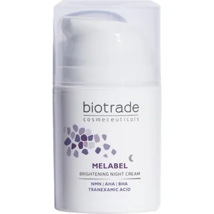 Biotrade Melabel Whitening Night Cream, Krem rozjaśniający na noc - Kremy do twarzy - miniaturka - grafika 1