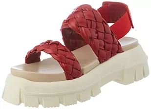 Pollini Sandały damskie, Rosso, 37 EU - Sandały damskie - miniaturka - grafika 1