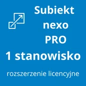 Programy finansowe i kadrowe - Subiekt nexo PRO rozszerzenie o następne 1 stanowisko - miniaturka - grafika 1
