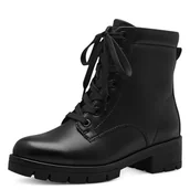Botki damskie - Jana Damskie sztyblety Lace Boot Heel 8-25263-43, czarny, 38 EU Weit - miniaturka - grafika 1