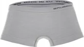Bielizna sportowa damska - Brubeck BX10440 Bokserki damskie COMFORT WOOL popielaty M - miniaturka - grafika 1