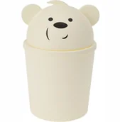 Pojemniki na zabawki - Mały kosz na śmieci w kształcie misia do pokoju dziecięcego, 1,5 l - miniaturka - grafika 1