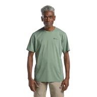 Koszulki męskie - Męska koszulka Jack Wolfskin DELGAMI S/S M eucalyptus - S - miniaturka - grafika 1