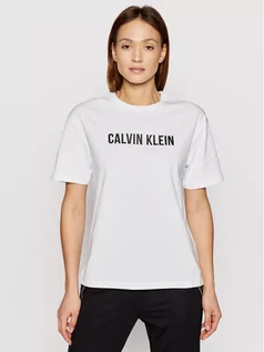 Koszulki i topy damskie - Calvin Klein Performance T-Shirt 00GWS1K109 Biały Relaxed Fit - grafika 1