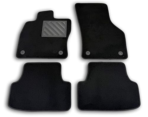 Maty podłogowe, antypoślizgowe, wzmocnione gumą pięty, klipsy mocujące