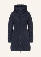 Płaszcze damskie - Tommy Hilfiger Płaszcz Puchowy blau - miniaturka - grafika 1