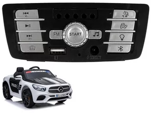 Panel Muzyczny Do Auta Akumulator Mercedes Sl500 Policja - Akcesoria do skatingu - miniaturka - grafika 1